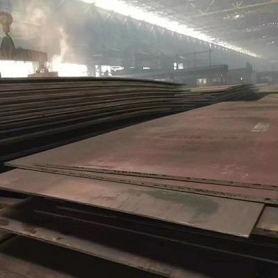 EN10025-2 S355J2+AR الصفيحة الصلبة المطاطية الساخنة سبيكة S355J0 S355JR S355J2+N قوة عالية