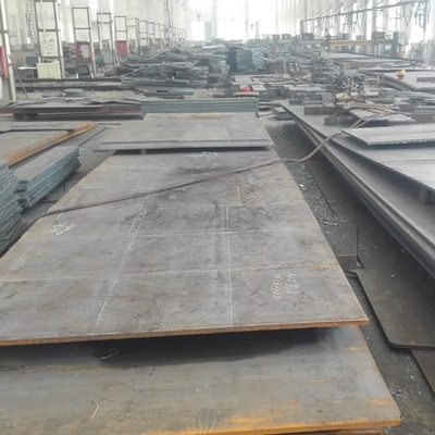 EN10025 S355J2+ N قطع الصفائح الفولاذية المطاطية الساخنة إلى أشكال مختلفة قطع أجزاء المعالجة