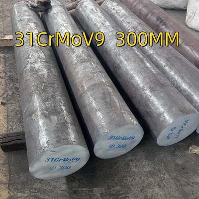 الصلب النيتروني DIN 1.8519 / 31CrMoV9 سبيكة الصلب الصلبة الصلبة للصنابير البستون الأسود والسطح الساطع