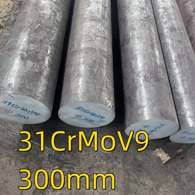 250mm 470mm قطر EN 10085 31crmov9 DIN 17211 سبائك الفولاذ الصناعي