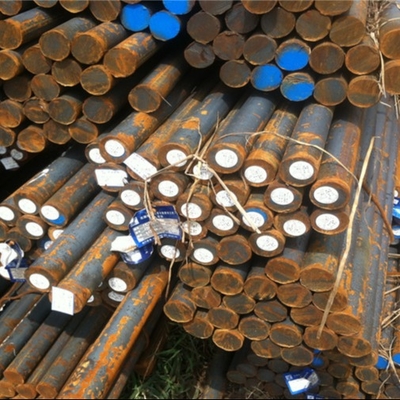 الصلب الكربوني المطاط الساخن الدوار الصف SAE 1045 S45C 45# DIN1.1191 عصا الفولاذ الخفيفة OD 120MM