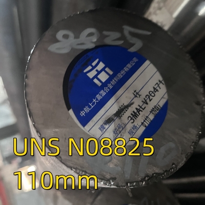 UNS N08825 الفولاذ المقاوم للصدأ البار الدائري سبيكة النيكل 825 عصا العمود الساطع Incoloy 825 خصائص المواد