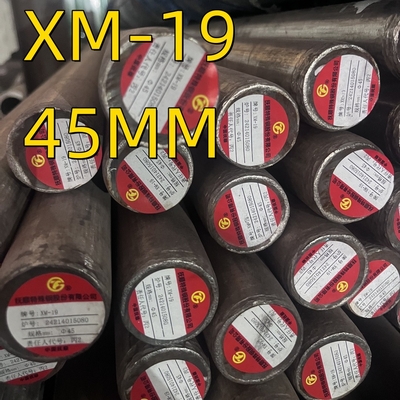 ASTM A182 XM-19 قطب مستدير من الصلب المطاط الساخن 45mm UNS S20910 XM-19 صلب