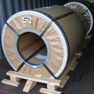 الصف 201 لفائف الفولاذ المقاوم للصدأ 1٪ النيكل مطاط بارد 10-1250mm عرض قطاع الفولاذ المقاوم للصدأ