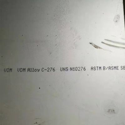 الصف Hastelloy C276 الصفيحة سبيكة النيكل ASTM B575 UNS N10276 الصفيحة سبيكة 6 * 1220 * 6000mm