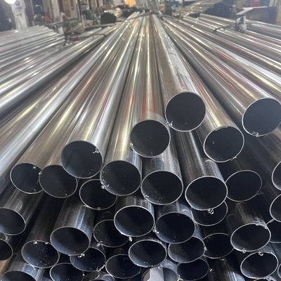 AISI 409 أنبوب ملحوم من الفولاذ المقاوم للصدأ لسماكة كاتم الصوت 0.3-3 مم