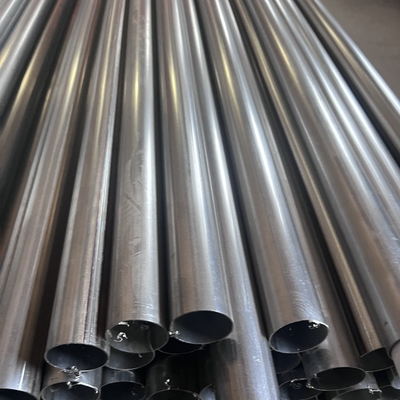 AISI 409 أنبوب ملحوم من الفولاذ المقاوم للصدأ لسماكة كاتم الصوت 0.3-3 مم