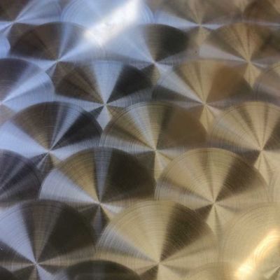 الدرجة 201 304 الديكور الداخلي الجدار التعبئة المضغوطة الطبق النماذج 3D الليزر محفورة صفيحة الفولاذ المقاوم للصدأ