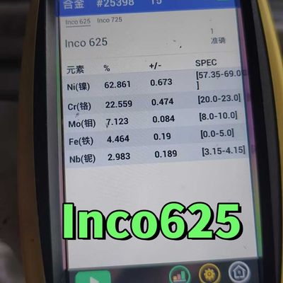 ASTM B564/Uns N06625/ASTM B446 عصا سبيكة النيكل للأجهزة الطبية