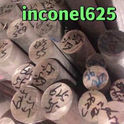 ASTM B166 Inconel 625 UNS N06625 عصى مستديرة من سبيكة النيكل غير المقاوم للشعر 80mm مع اختبار PMI