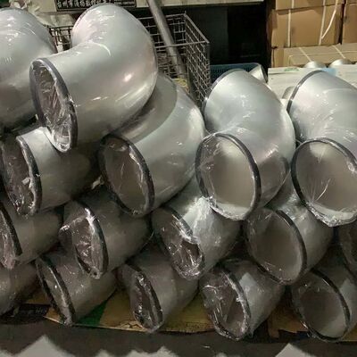 الكوع 45 درجة نصف قطر طويل في Avesta 254SMO 10 "Sch-40 BW S31254 الفولاذ المقاوم للصدأ Eblow