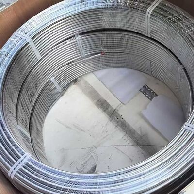 مزدوج 2205 الأنبوب الملفوف من الفولاذ المقاوم للصدأ 1/4 "S31803 S32205 الأنبوب الملفوف السلس