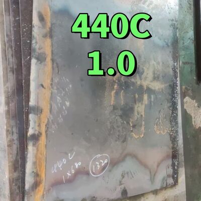 EN 10088  X105CrMo17/1.4125 SUS440C  Cold Working Stainless Steel Sheet  For High Quality Knife Blades