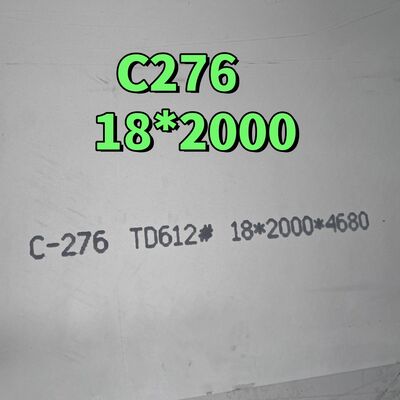 سبيكة Hastelloy C-276 UNS N10276 صفيحة سبيكة النيكل 0.5-30mm / صفيحة Hastelloy