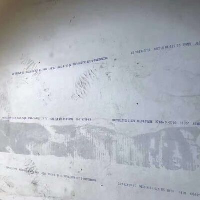 ASME SB-575 UNS N10276 سبيكة Hastelloy C-276 لوحة 3 * 1220 * 2440MM