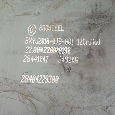 المقاومة للحرارة الصمغ القياسي 12cr1mov المطاط الساخن 12cr1mov صفيحة سبيكة 3.0 * 1500 * 6000