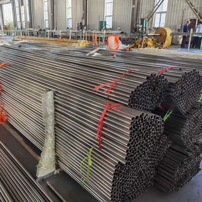 ASTM A269 TP304 AISI304 الأنابيب الملحومة من الفولاذ المقاوم للصدأ المستخدمة في سطح الدرابزين الدرابزين المشرق