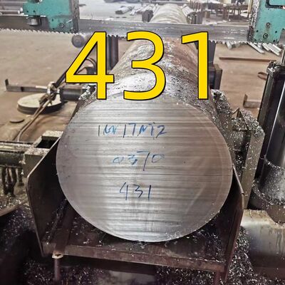قضبان مستديرة من سبيكة الفولاذ المقاوم للصدأ من الدرجة 1.2787 ESR المكافئة لـ AISI 431 SUS431
