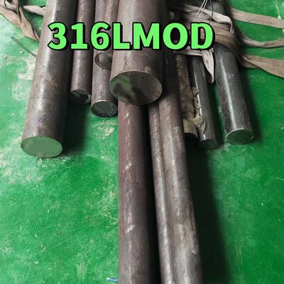 316LMOD الاوريا الدرجة من الفولاذ المقاوم للصدأ العمود المستدير منخفض الكربون الموليبدينوم العالي القضيب الساطع 6-400mm قطر