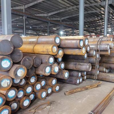 25Cr2MoVA سبيكة الفولاذ المستديرة 120mm قطر 6000mm الطول الفولاذ المقاوم للحرارة المسال الساخن للكوامس عالية درجة الحرارة