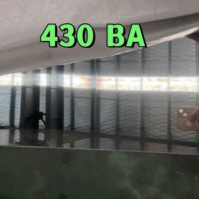 430 1.4016  BA Stainless Steel Sheet 0.3-3.0mm Bright Annealed Finish for Kitchen Appliance