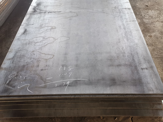 6mm * 2000 * 6000mm Din1.8962 صفيحة فولاذية خفيفة مدلفنة على الساخن كورتين مقاومة للاهتراء