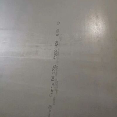 DIN 1.4462 صفيحة فولاذية مزدوجة دوبلكس فولاذ 2205 صفيحة دوبلكس 2205 خصائص من الفولاذ المقاوم للصدأ