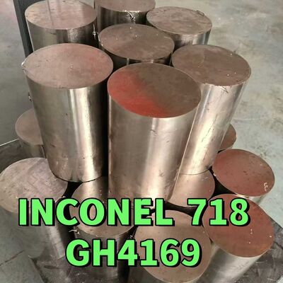 ASTM B637 UNS N07718 النيكل سبائك عصا قطر 16-300mm Inconel 718 العمود المستدير محلول معالجة