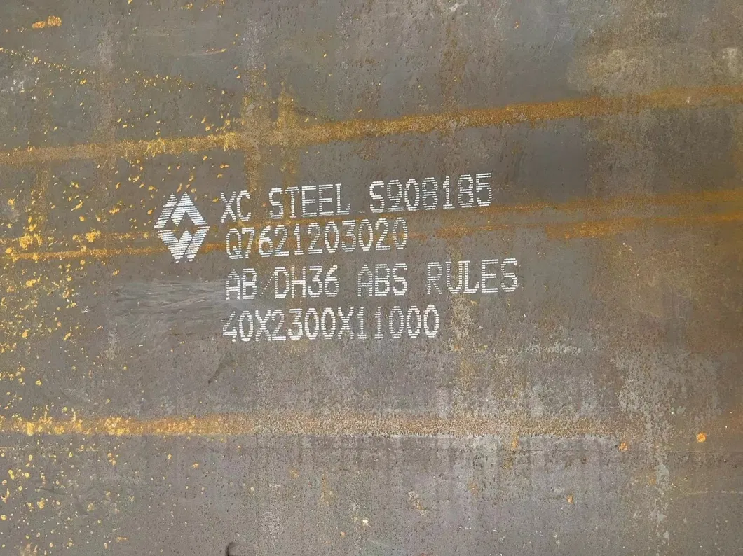 مواد الصلب العالي القوة الشحن Eq70 Abs 12600 X 3000 X 70mm مع 3.2 Cert 1
