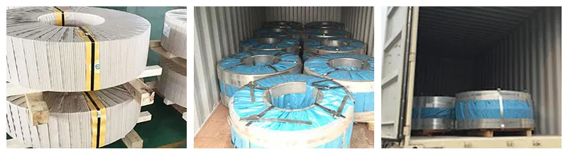 ASTM A240 AISI 310S شريط الفولاذ المقاوم للصدأ مطاط بارد SUS310S 1.4845 لفائف الفولاذ المقاوم للصدأ 3