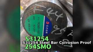 S31254 SMO254 شريط من الفولاذ المقاوم للصدأ 300 مم